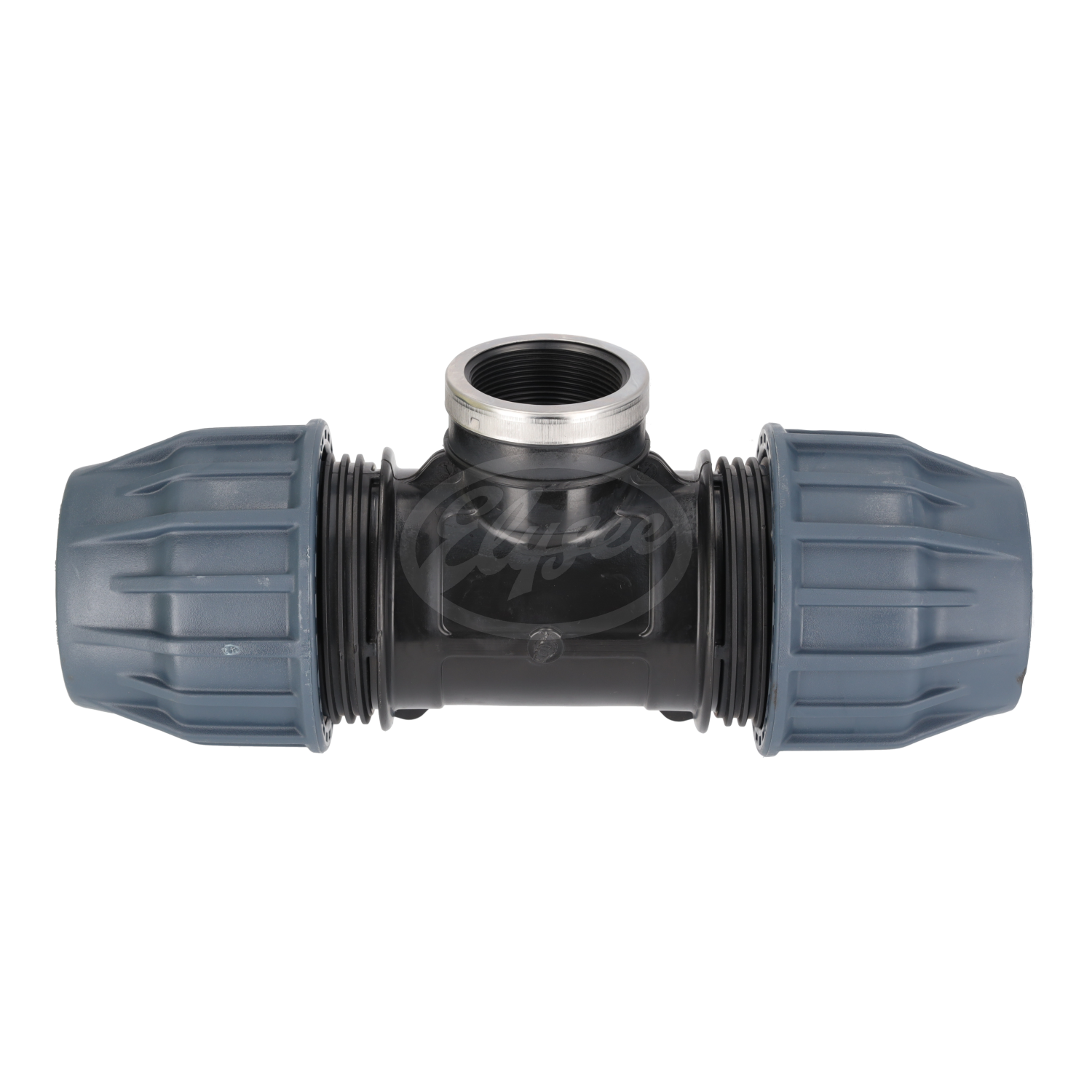 Zero Force T-Stück Klemm x IG x Klemm PN16